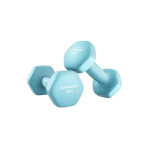 Hantlite komplekt 2 x 2 kg, t&uuml;rkiissinine