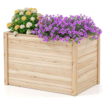 T&otilde;stetud peenar 100x64x65,5cm, helepruunis v&auml;rvitoonis