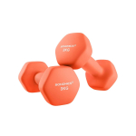 Hantlite komplekt 2 x 3 kg, punane