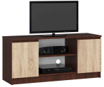 TV-alus RTV K120, tumepruun/tammev&auml;rv