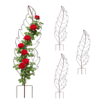 Lehekujulised taimev&otilde;red Relaxdays, 4 tk, Pruunid, 100 &times; 30 &times; 1 cm