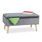 Hoiukastiga esikupink Relaxdays 10034483_709, hoiukast, Hall, 80 &times; 41 &times; 40 cm