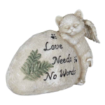 Aiakaunistus Relaxdays, kassikujuline ingl motiiviga, Beež, 20,5 &times; 16 &times; 9 cm