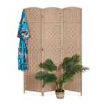 Ruumijagaja Relaxdays 10041301.0, 3 osa, Pruun, 120 &times; 170 &times; 2 cm