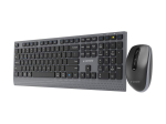 Klaviatuuri ja hiire komplekt Gembird KBS-WPS-02, US-paigutus, Must