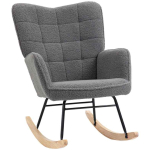 Kiikumise tugitool Homcom 71x92x101cm, erinevates v&auml;rvitoonides