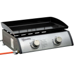 Gaasigrill Outsunny 48,5x46x21cm., must/h&otilde;bedane
