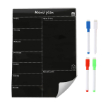 Magnetiline men&uuml;&uuml;tahvel Relaxdays 10051595.0, 4 markerit, 30 &times; 42 &times; 0,7 cm