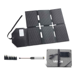 P&auml;ikeselaadija VEVOR S60, 60 W, 898 &times; 620 &times; 21 mm