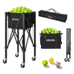 Tennisepallikorv VEVOR JQ-LV120A, 120 tennisepalli, 96,5 &times; 20 &times; 15,5 cm