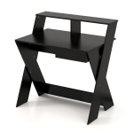 Arvutilaud, sahtliga, Must, 90,17 &times; 60,96 &times; 93,98 cm