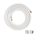 Minijaotusega torude komplekt, vasktorud 6,4&ndash;9,5 mm, kolmekordne isolatsioon, HVAC-s&uuml;steemidele