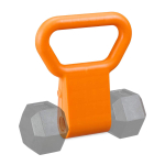 Hantli k&auml;epideme adapter Relaxdays 10046106.0, 50 kg, 28 &times; 23 &times; 7 cm