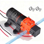 Veesurvepump VEVOR LSDP1-020-060-22, 12 V, membraaniga, 19 &times; 7 &times; 11 cm