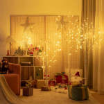 LED-kuuselamp, 48 LED-valgustit, Valge