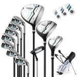 Golfikeppide komplekt, paremak&auml;elistele, 15-osaline