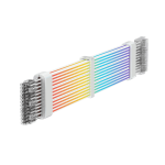 Toiteallika pikenduskaabel Gamemax VGA 3x8PIN-W, Valge