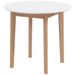 S&ouml;&ouml;gilaud Homcom 75x75x76cm., valge/helepruun