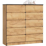 Kummut K120, 10 sahtlit, 120 &times; 121 &times; 40 cm