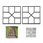 Betoonivaluvormid Relaxdays 10039559.0, 2 tk, 4 &times; 40,5 &times; 40,5 cm