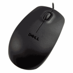 Hiir Dell MS116 RTL Box, juhtmega optiline, Must