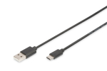 USB Type-C kaabel Digitus AK-300154-010-S, USB-A&ndash;USB-C