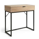 Konsoollaud MODENA, 1 sahtel, Must, 80 &times; 80 &times; 35 cm
