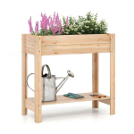 T&otilde;stetud peenar 81x38x77cm, helepruun v&auml;rv