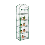 L&auml;bipaistev minikasvuhoone taimedele 193x58x36cm, roheline