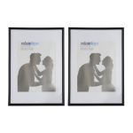 2 pildiraami komplekt 31x21x2cm, must/valge