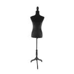 &Otilde;mblusmannekeen Relaxdays, Suurus 36/38, Must, 130&ndash;167 &times; 41 &times; 34 cm