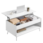 Diivanilaud VASAGLE LCT254L01, 2 sahtlit, 4 lahtrit, 100 &times; 58,5 &times; 50 cm
