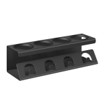 Pudelihoidik SONGMICS, 4 pudelile, Must, 13,7 &times; 11,7 &times; 40 cm