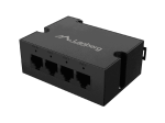 PoE-pikendus Lanberg DIN-FE4-AT-30W, 1 sisend, 3 v&auml;ljundit