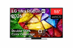 LG 4K evo AI Mini RGB teler 55MRGB87B3B, 55-tolline