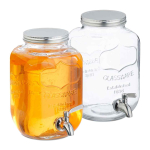 Joogidosaatorid Relaxdays, 2 tk, kumbki 4 l, 22 &times; 25 &times; 15 cm