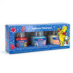 L&otilde;hnak&uuml;&uuml;nalde komplekt Haribo&trade;, 3 tk, Winterland l&otilde;hn, 23,5 &times; 9 &times; 6,5 cm
