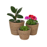 Lillepottide komplekt Relaxdays, 3 tk