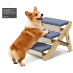 Puidust lemmikloomatrepp VEVOR ZD-25DOG05, 3 astet, 510 &times; 470 &times; 370 mm