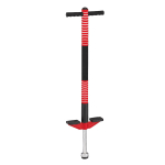 Polsterdatud &bdquo;Pogo&ldquo; h&uuml;ppekepp Relaxdays, 15&ndash;35 kg, punane, 95 &times; 24 &times; 6 cm