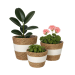 Lillepottide komplekt Relaxdays, 3 tk