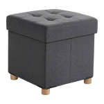 Tumba Relaxdays 10051832_709, hoiukastiga, 38 &times; 38 &times; 38 cm