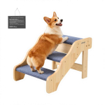 Puidust lemmikloomatrepp VEVOR ZD-25DOG01, 3 astet, 580 &times; 430 &times; 380 mm