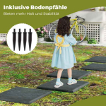 Terrassiplaadid, 16 tk, Hallid, 39,5 &times; 39,5 &times; 2 cm