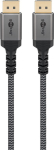 DisplayPort-kaabel Goobay 65264, 8K, 60 Hz, Must/h&otilde;bedane