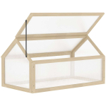 Kasvuhoone Outsunny 90x52x49.5cm., helepruun