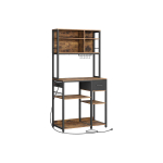 K&ouml;&ouml;giriiul 40x80x180.4cm., must/pruun