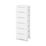 Kummut 40x32x114cm, valge v&auml;rv