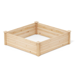 T&otilde;stetud peenar 102x102x30cm, helepruun v&auml;rv
