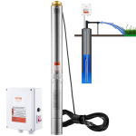 S&uuml;gavkaev-sukelpump, 2200 W, 9,8 m&sup3;/h, r&otilde;hk 144 m, roostevaba teras, IP68